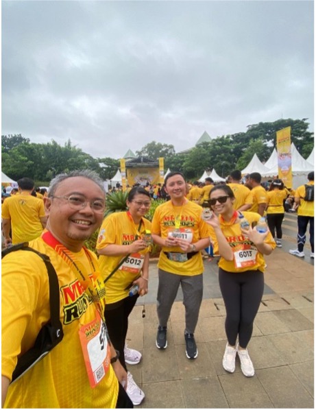 Partisipasi dalam MR. DIY Run 2025